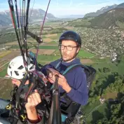 pilote biplace parapente Toftof photo