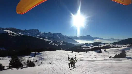 Vol à ski